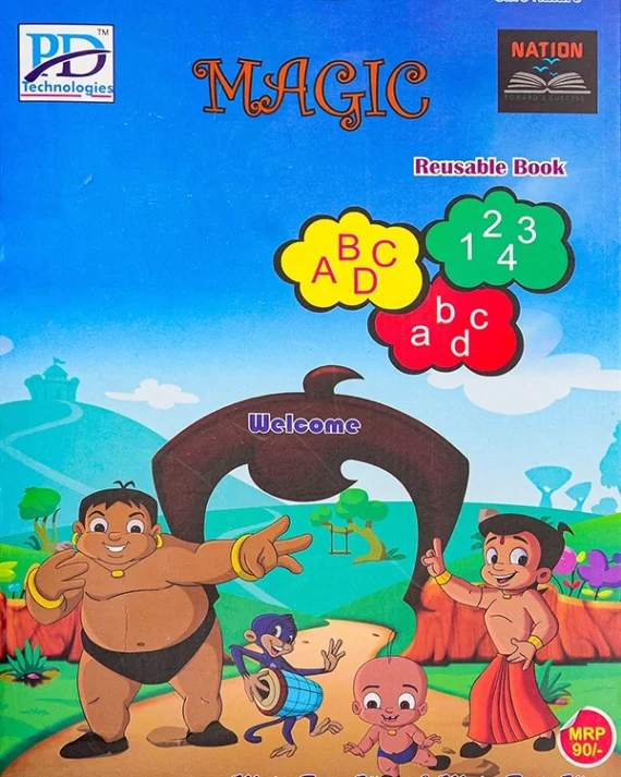 Magic Reusable English Book